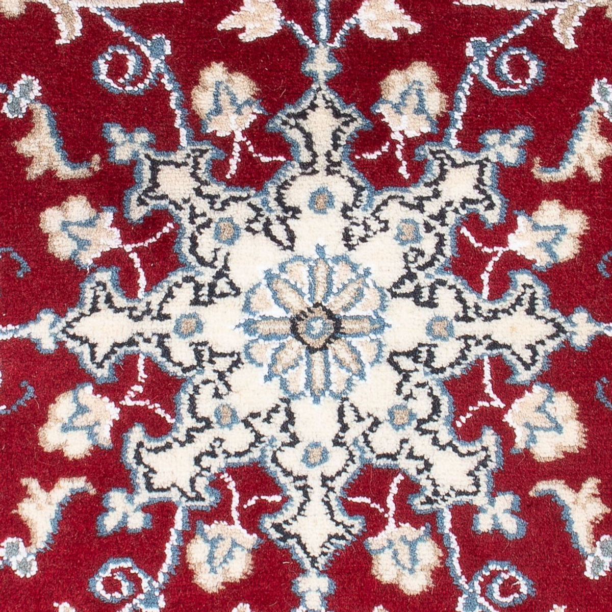 Perserteppich - Nain - Royal - 90 x 60 cm - rot