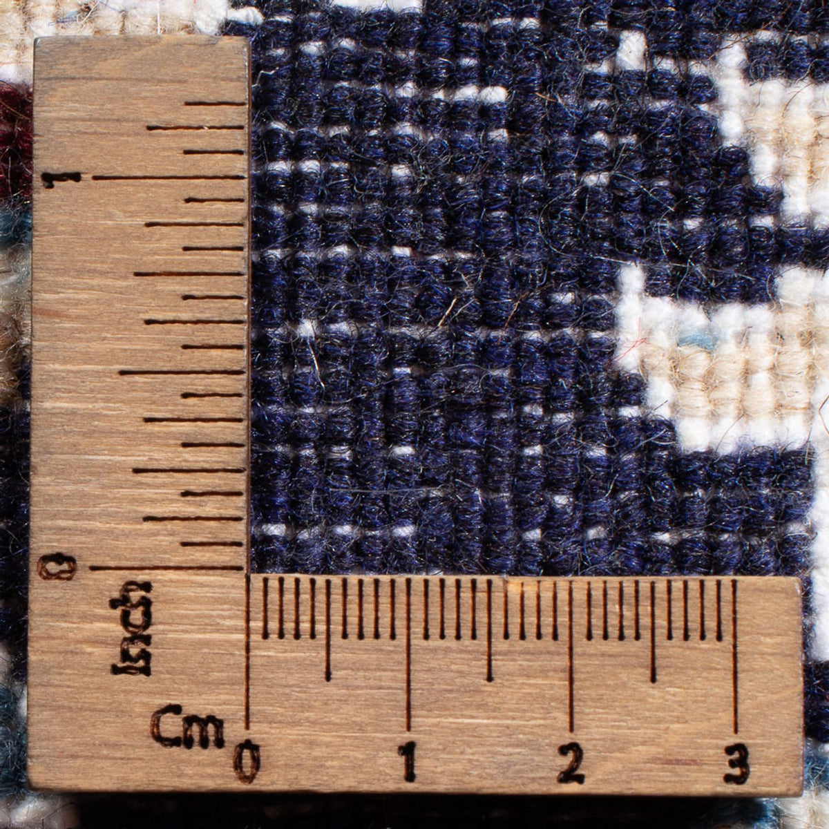 Perserteppich - Nain - Royal - 90 x 60 cm - dunkelblau