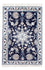 Perserteppich - Nain - Royal - 90 x 60 cm - dunkelblau
