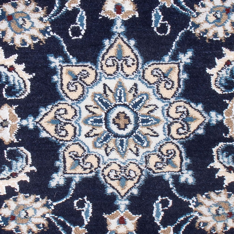 Perserteppich - Nain - Royal - 90 x 60 cm - dunkelblau