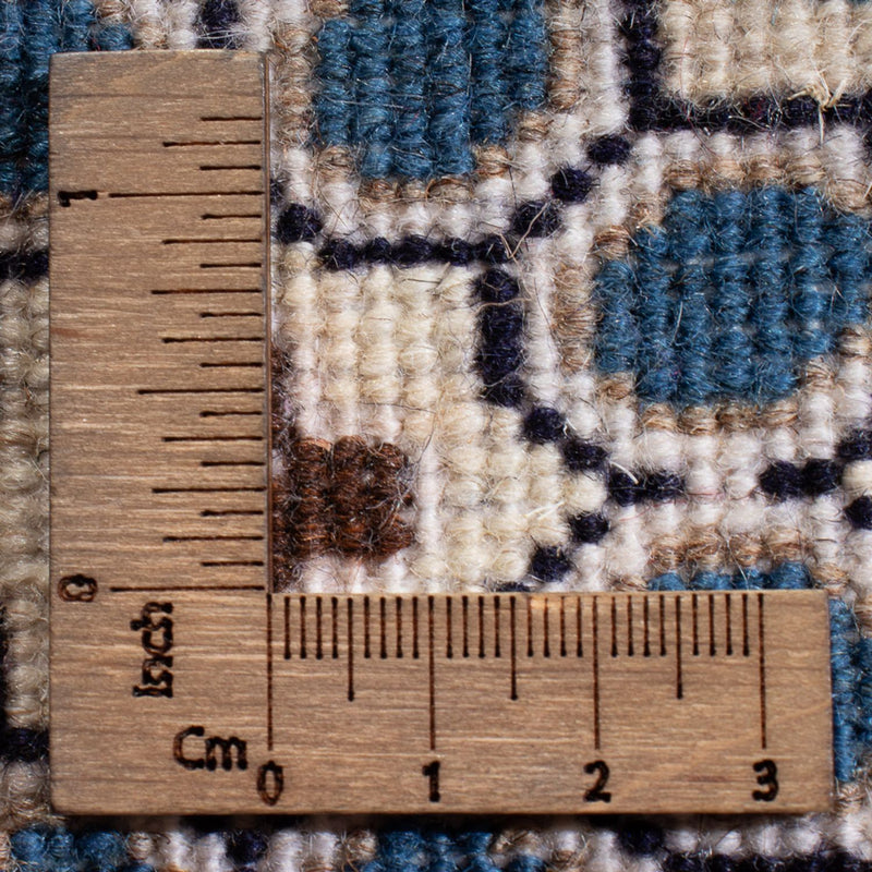 Perserteppich - Nain - Royal - 60 x 40 cm - dunkelblau