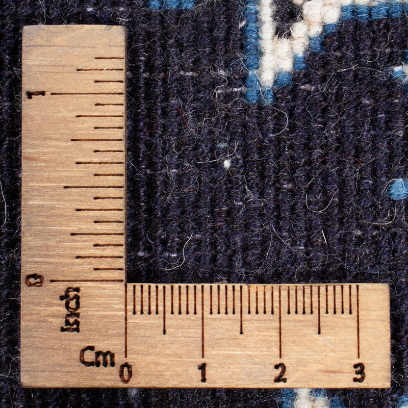 Perserteppich - Nain - Royal - 60 x 40 cm - dunkelblau