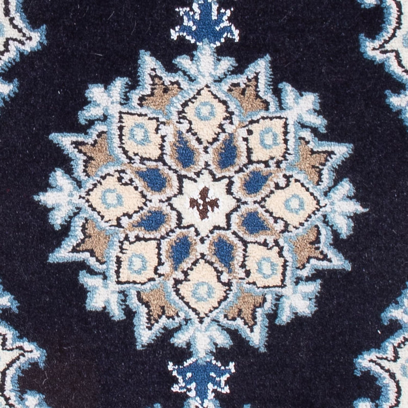 Perserteppich - Nain - Royal - 60 x 40 cm - dunkelblau