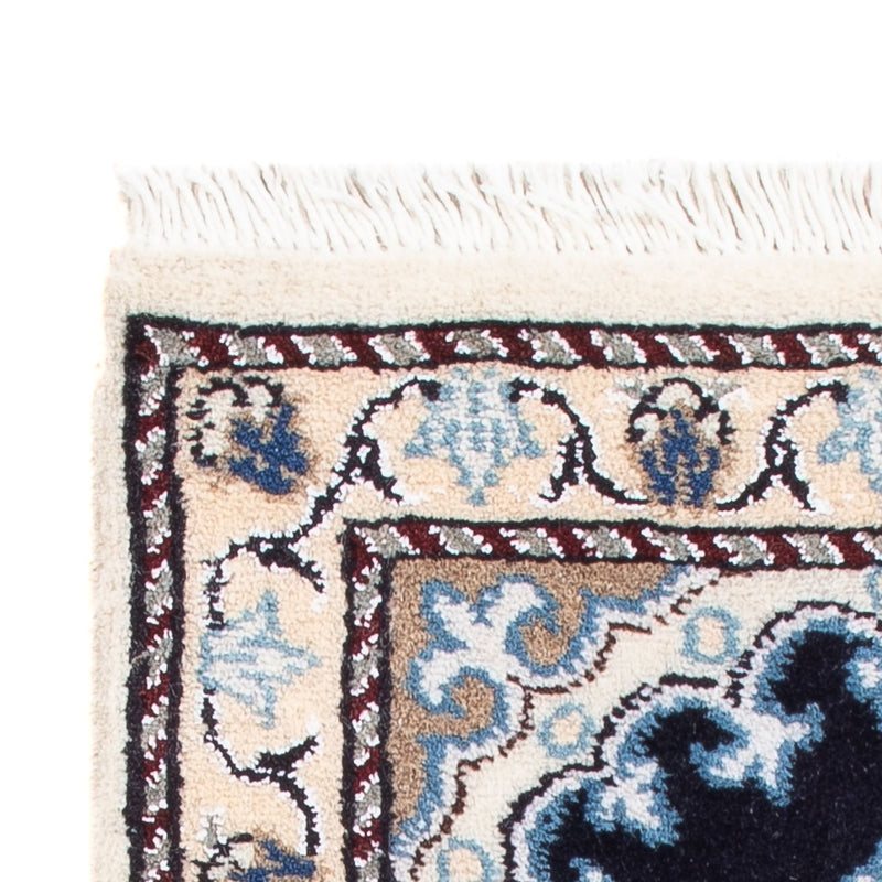 Perserteppich - Nain - Royal - 60 x 40 cm - dunkelblau