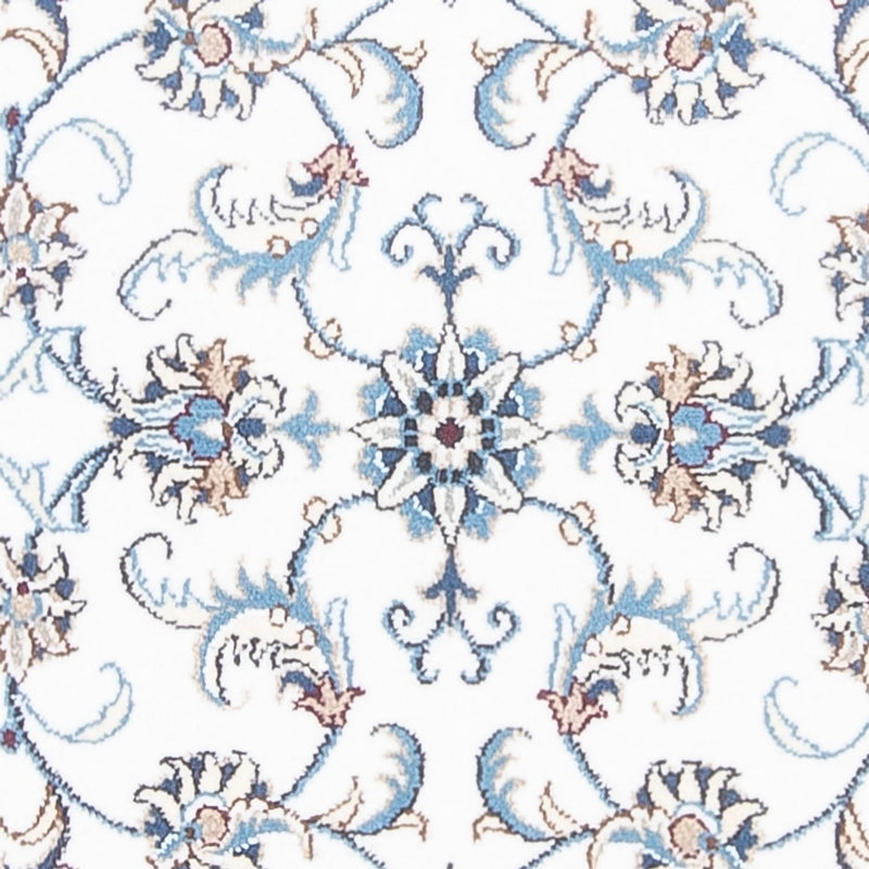 Läufer Perser - Nain - 393 x 77 cm - silber