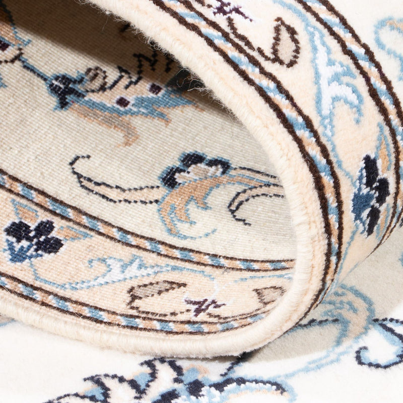 Läufer Perser - Nain - 284 x 78 cm - silber