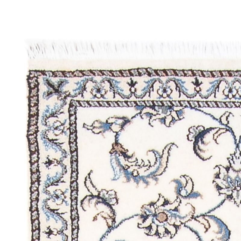 Läufer Perser - Nain - 288 x 78 cm - silber