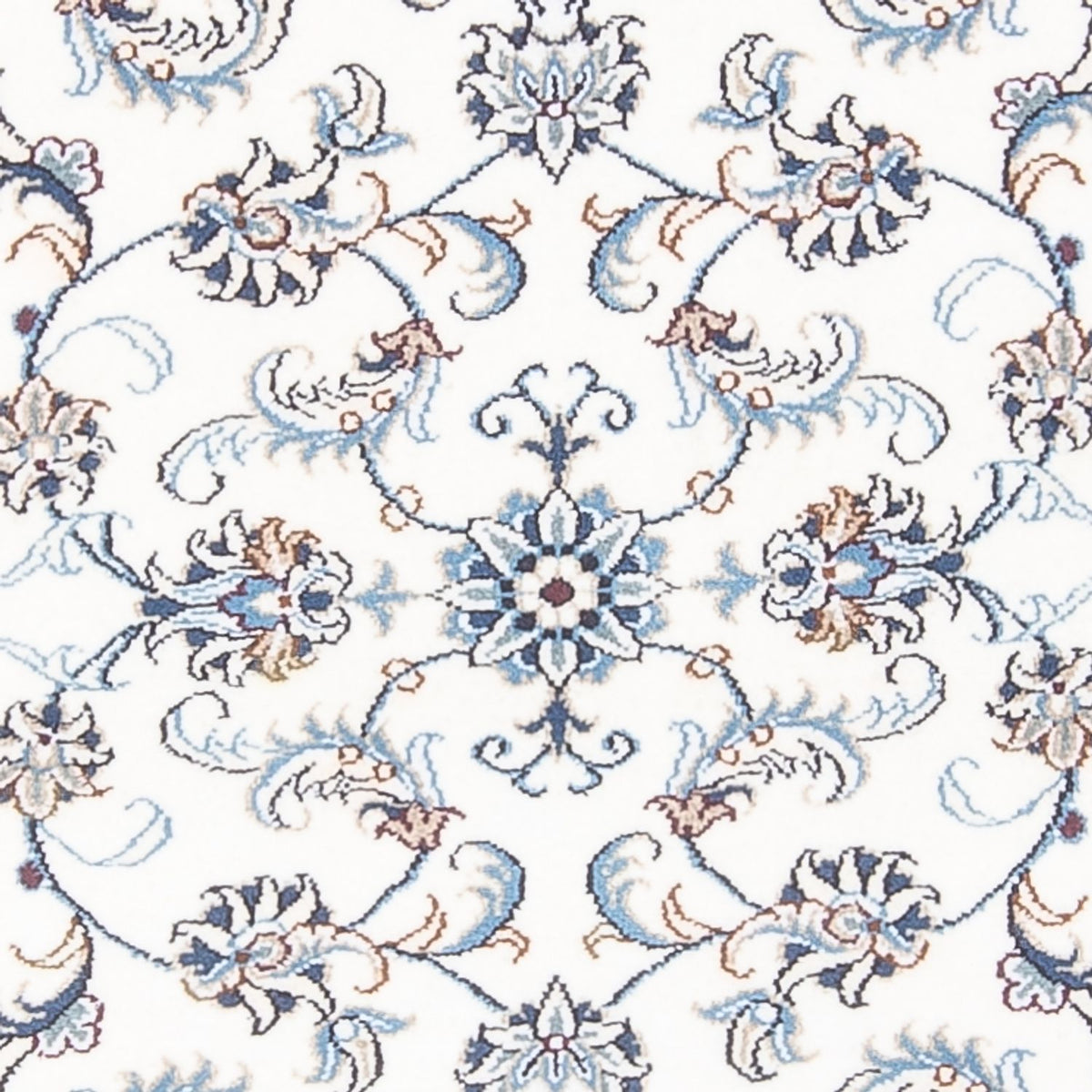 Läufer Perser - Nain - 295 x 82 cm - silber