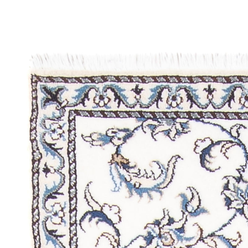 Läufer Perser - Nain - 292 x 76 cm - silber