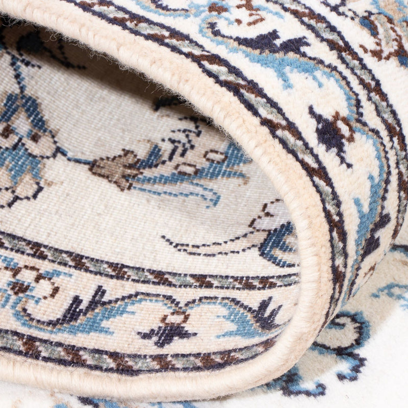 Läufer Perser - Nain - 292 x 76 cm - silber