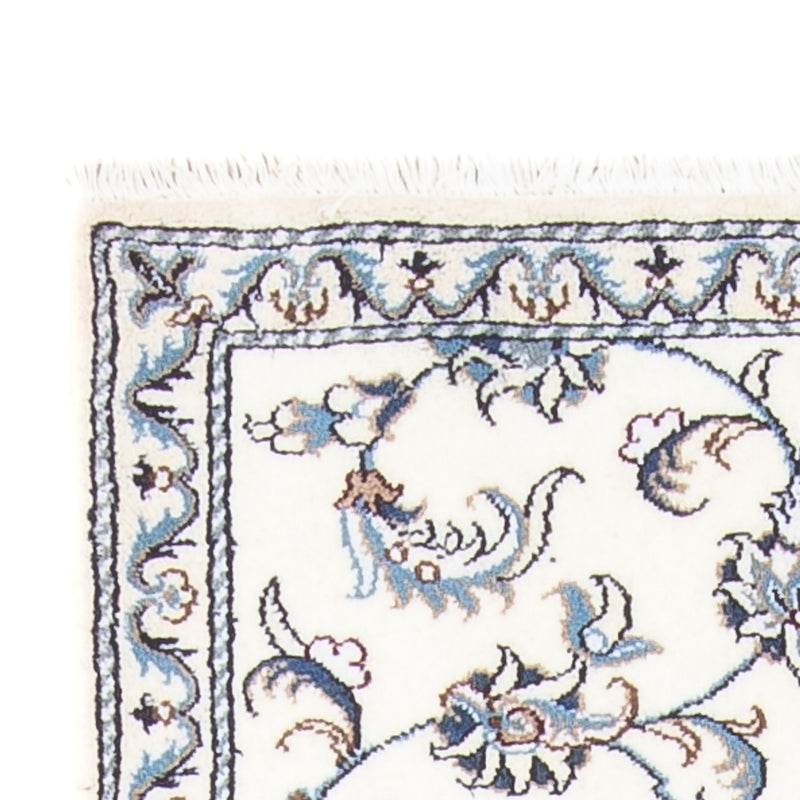 Läufer Perser - Nain - 286 x 82 cm - silber