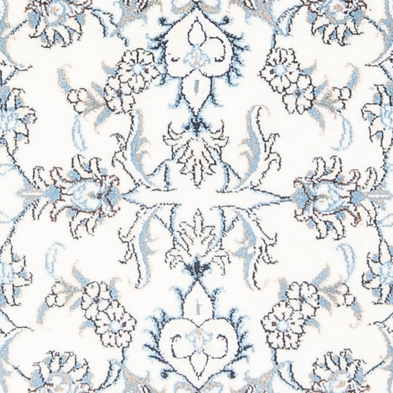 Läufer Perser - Nain - 197 x 75 cm - silber