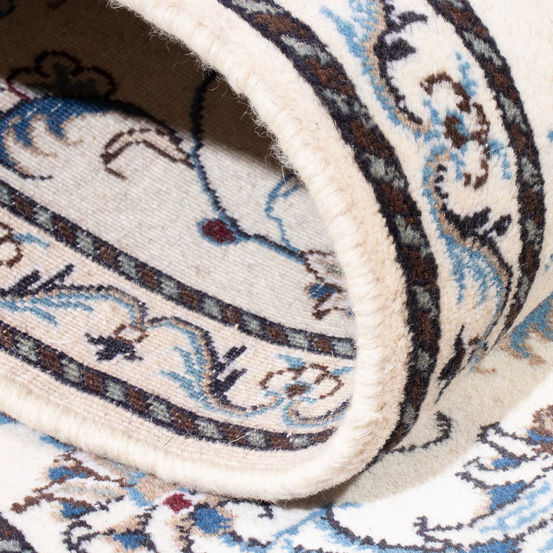 Läufer Perser - Nain - 195 x 77 cm - silber