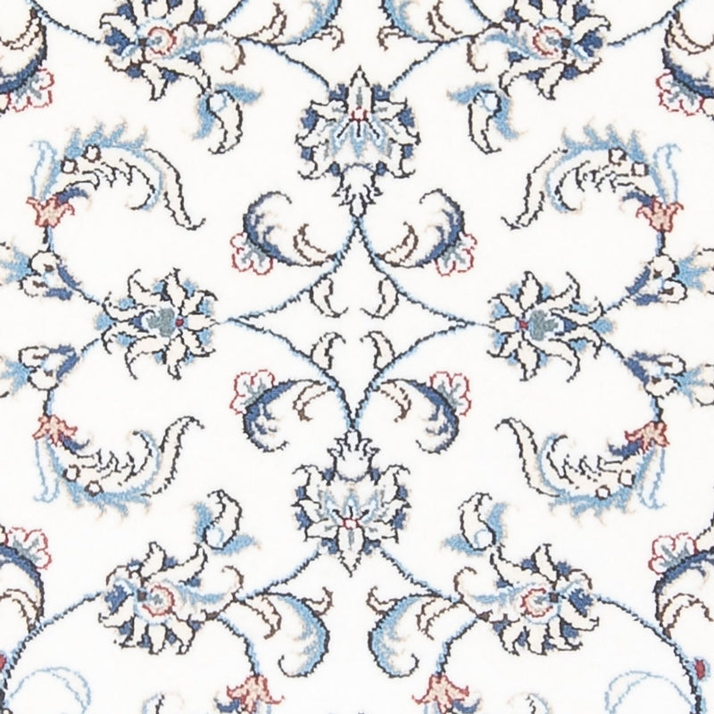 Läufer Perser - Nain - 197 x 78 cm - silber