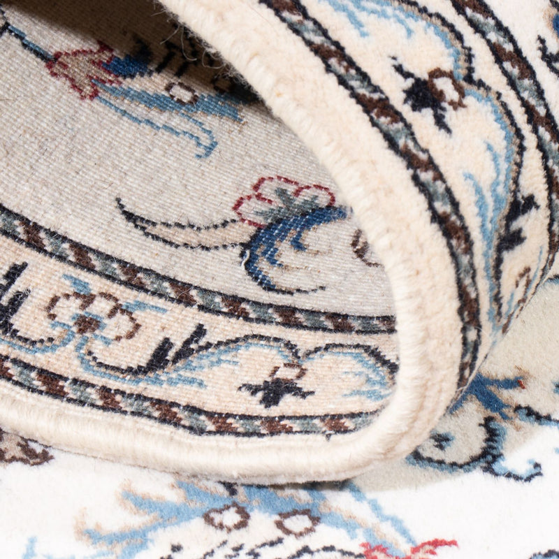 Läufer Perser - Nain - 197 x 78 cm - silber