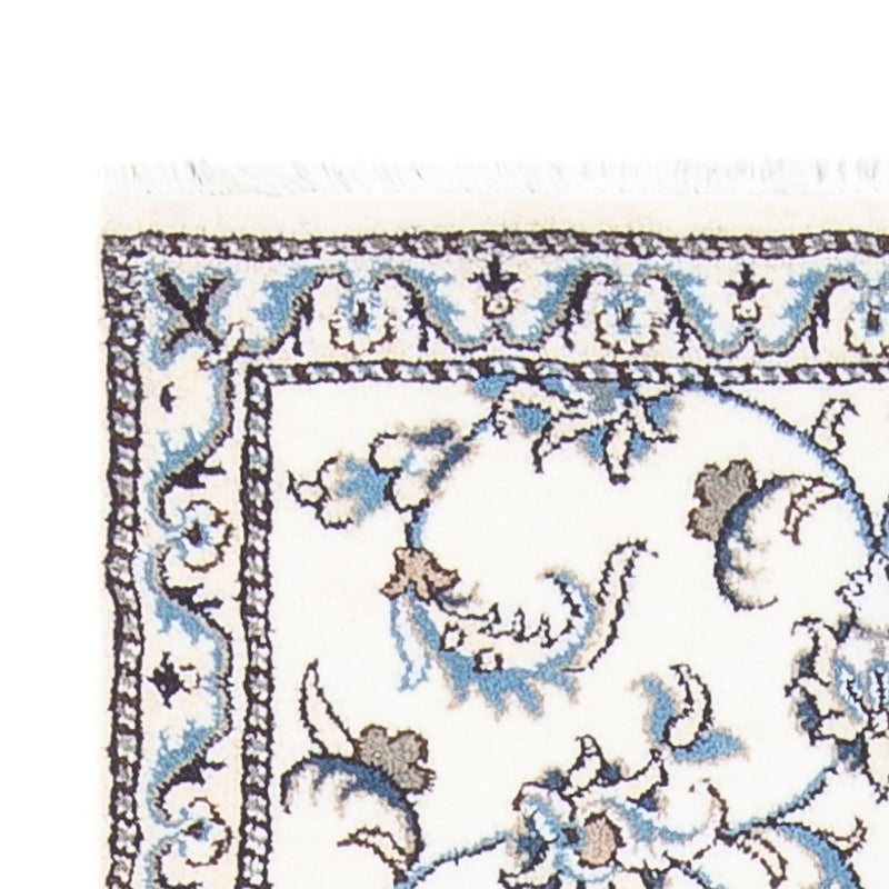 Läufer Perser - Nain - 200 x 80 cm - silber