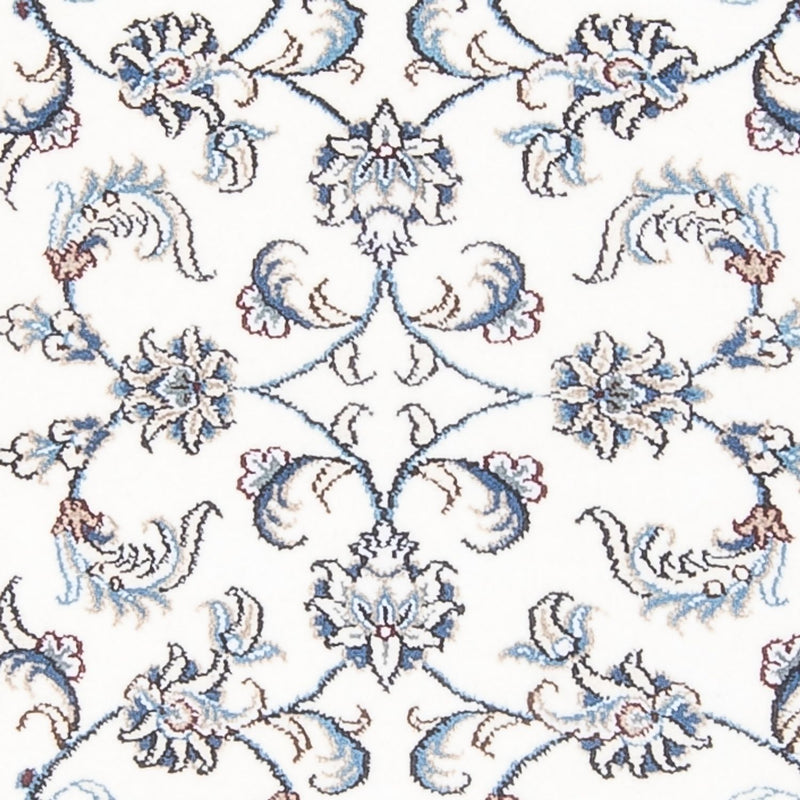 Läufer Perser - Nain - 202 x 78 cm - silber