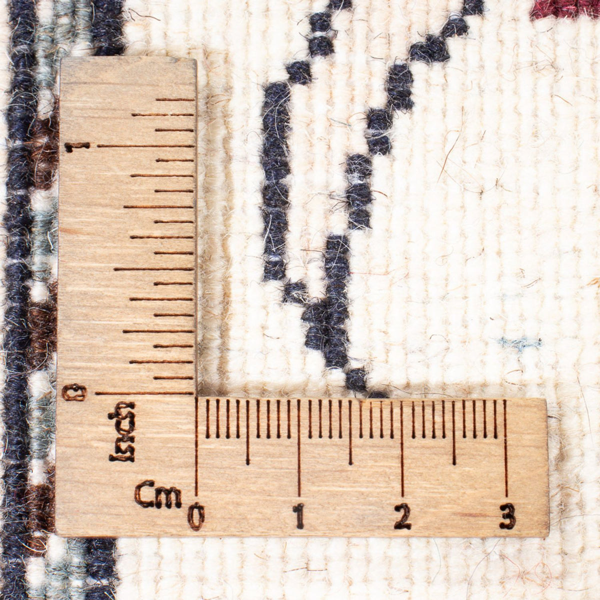 Läufer Perser - Nain - 202 x 78 cm - silber