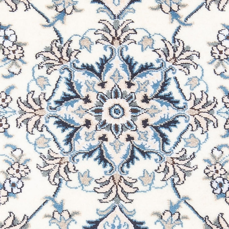 Perserteppich - Nain - 140 x 90 cm - silber