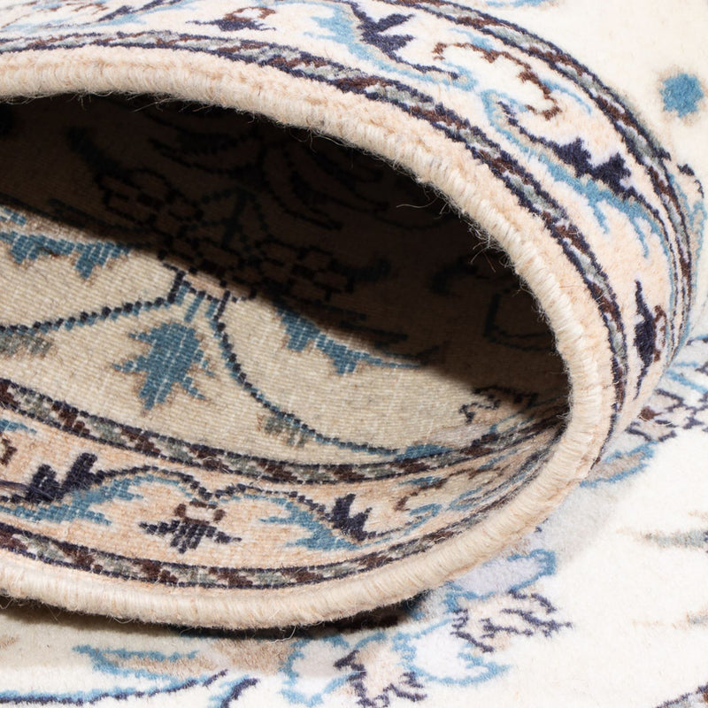 Perserteppich - Nain - 140 x 90 cm - silber