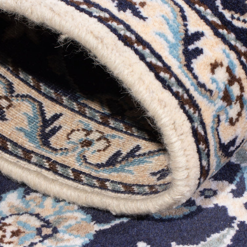 Perserteppich - Nain - 140 x 90 cm - dunkelblau