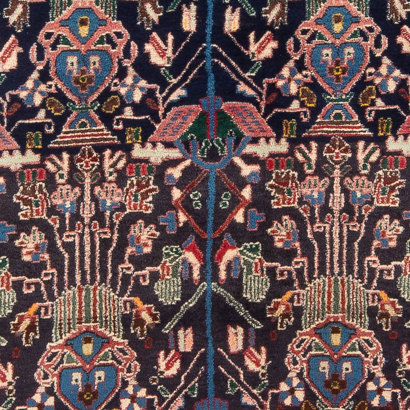 Perserteppich - Nomadic - 210 x 148 cm - dunkelblau