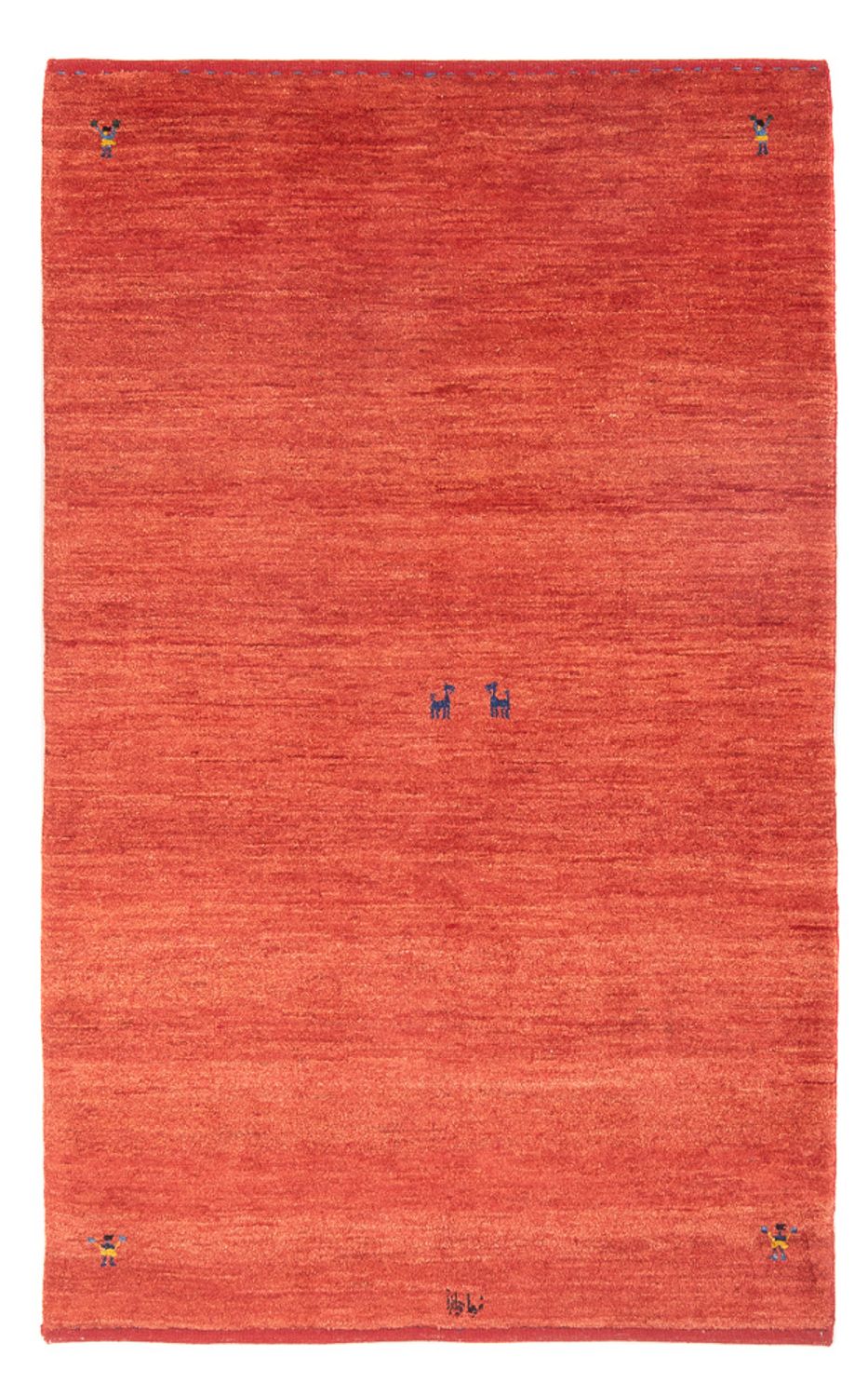 Gabbeh Teppich - Perser - 178 x 118 cm - rot