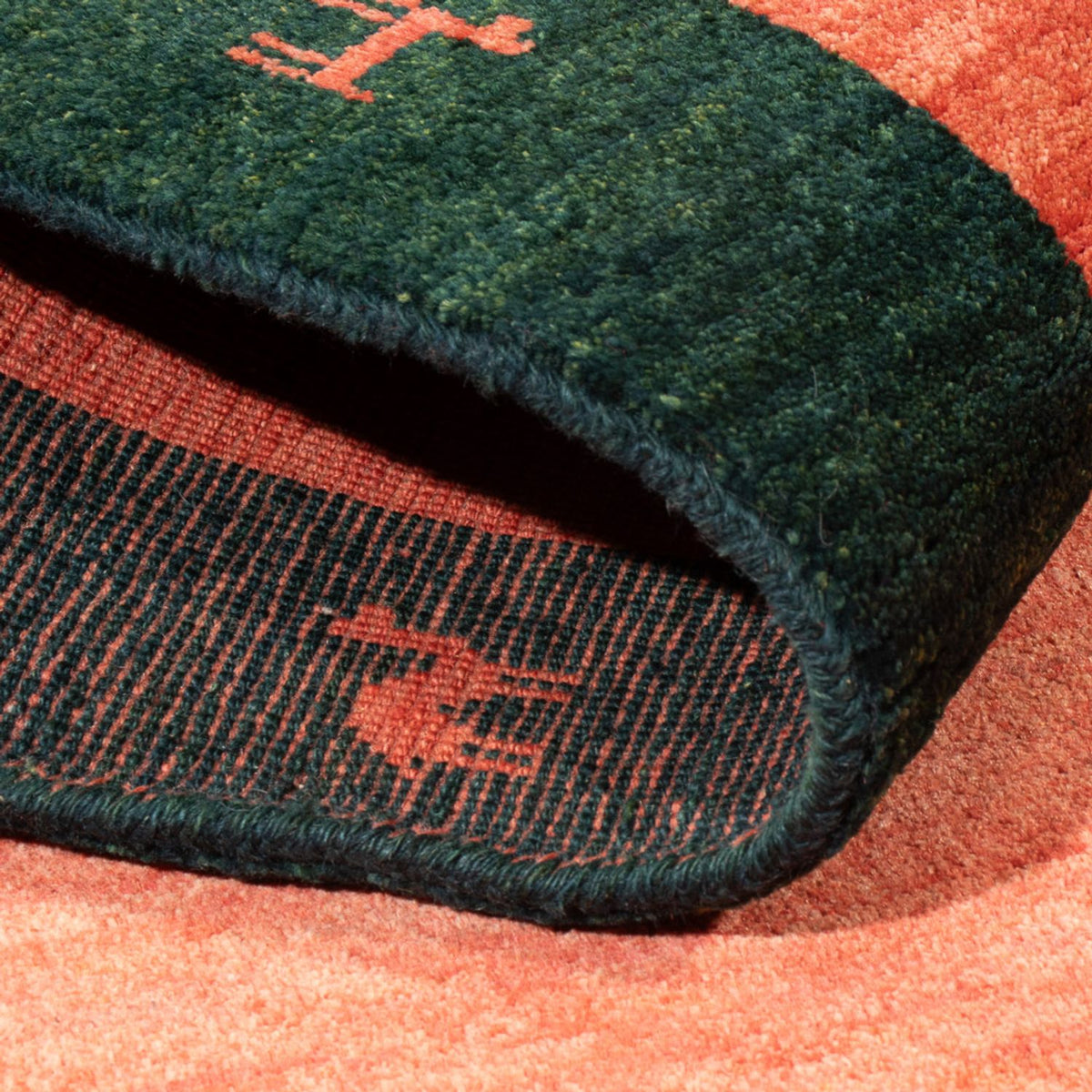 Gabbeh Teppich - Perser - 183 x 122 cm - mehrfarbig