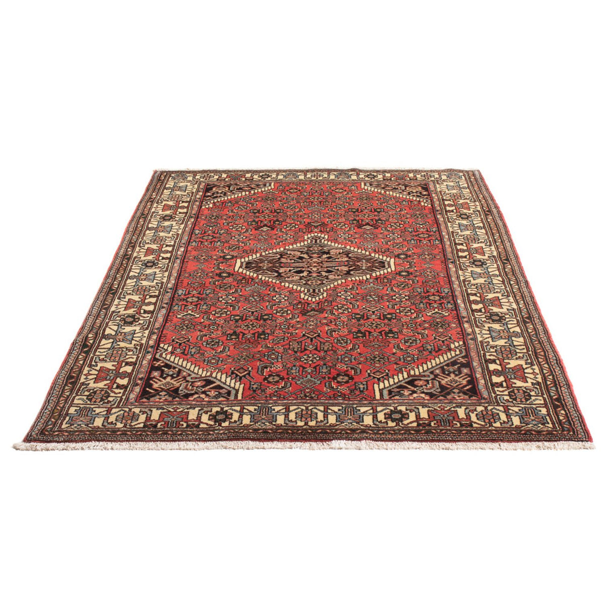 Perserteppich - Nomadic - 160 x 125 cm - rot