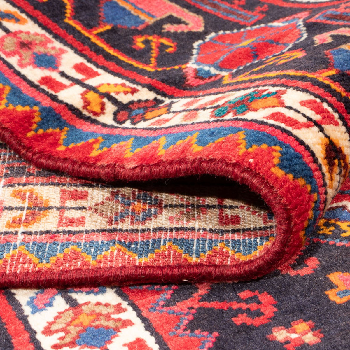 Perserteppich - Nomadic - 230 x 136 cm - dunkelblau