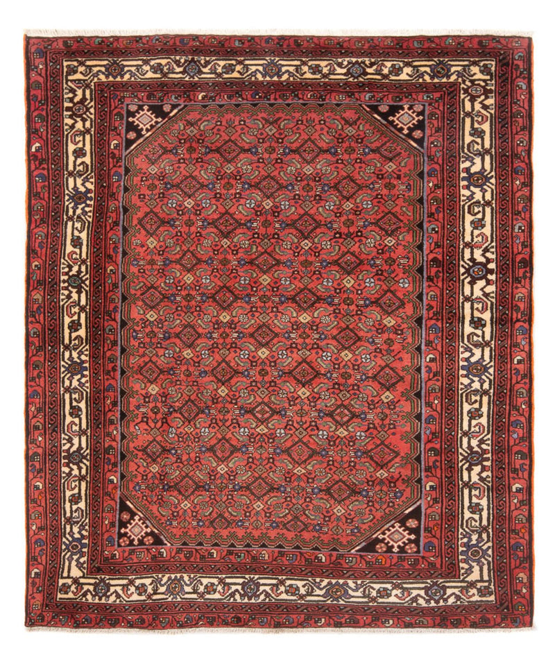 Perserteppich - Nomadic - 202 x 160 cm - rot