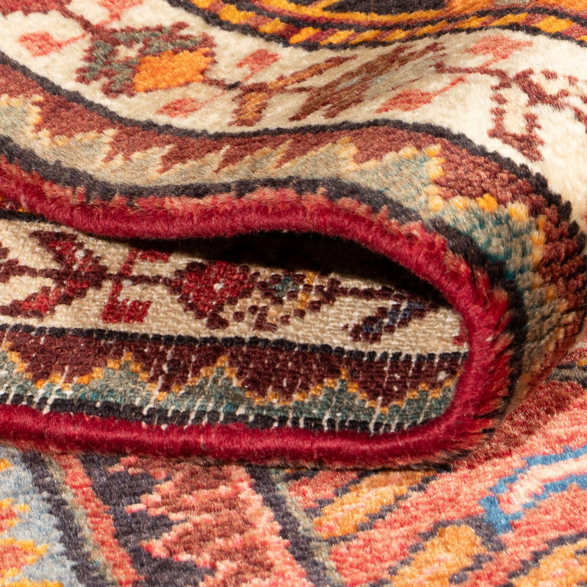 Perserteppich - Nomadic - 210 x 130 cm - rot