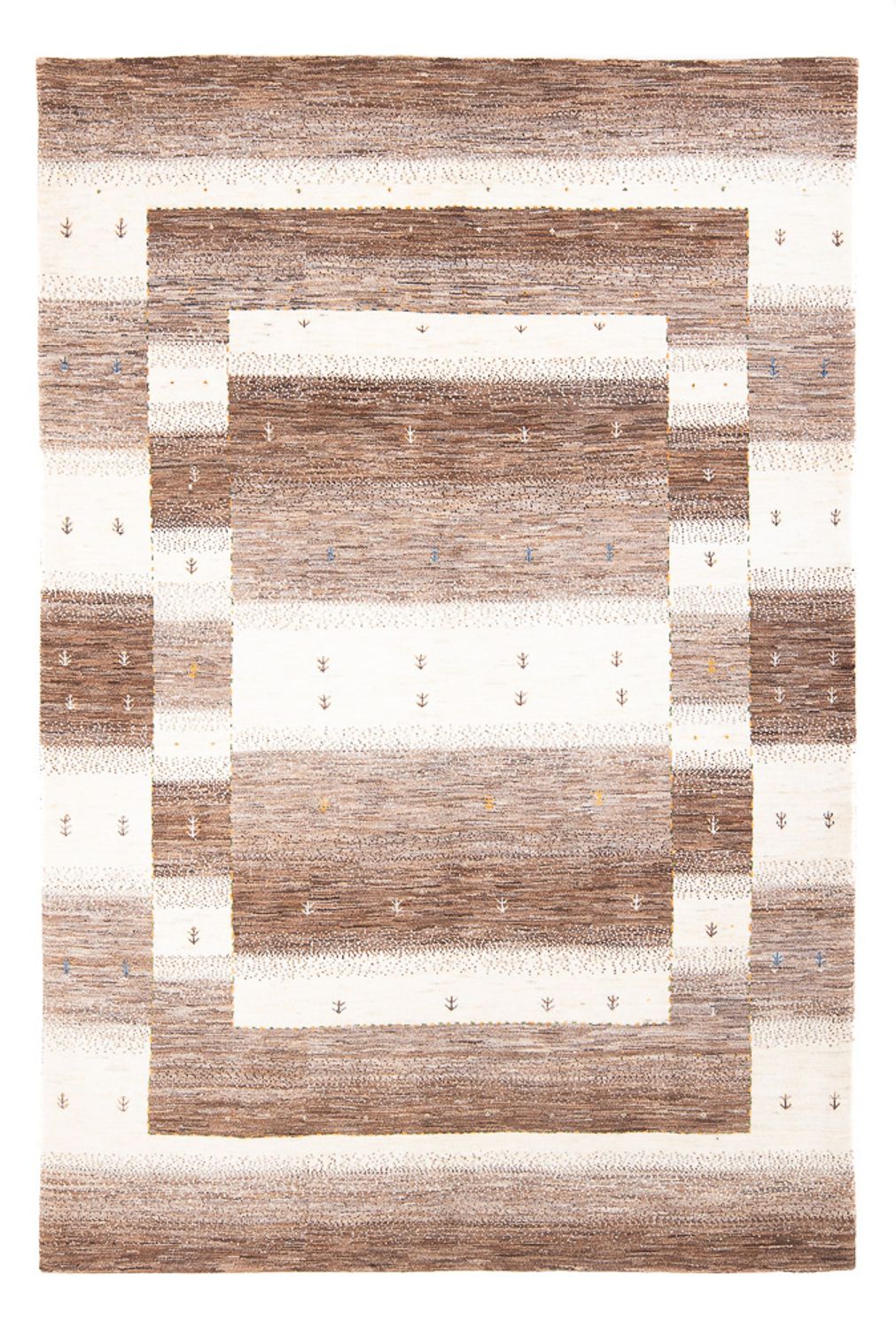 Gabbeh Teppich - Loribaft Perser - 244 x 167 cm - mehrfarbig