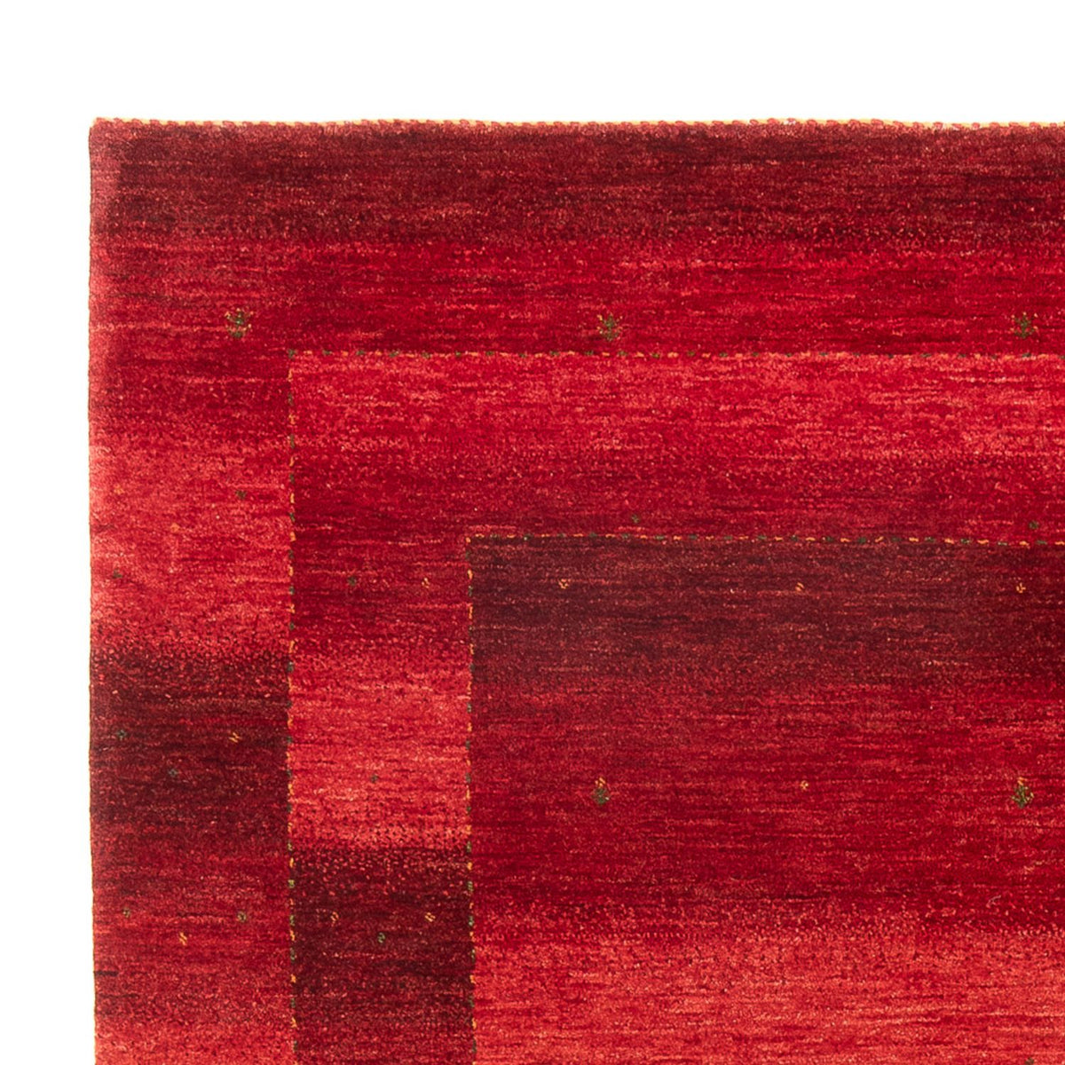 Gabbeh Teppich - Loribaft Perser - 226 x 174 cm - rot