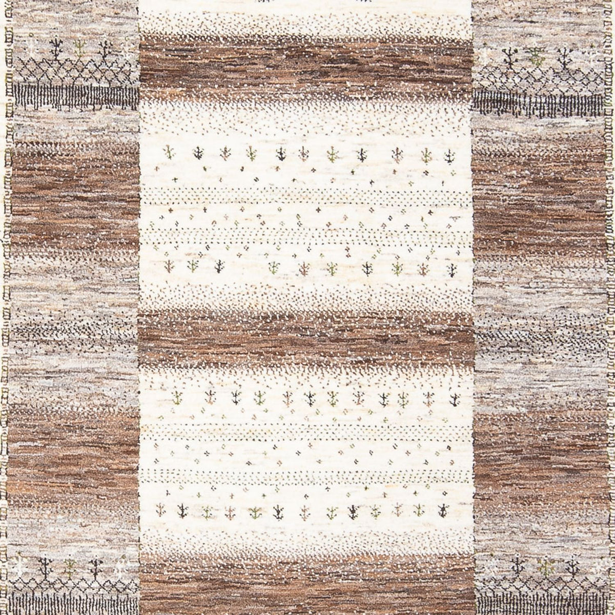 Gabbeh Teppich - Loribaft Perser - 296 x 211 cm - mehrfarbig