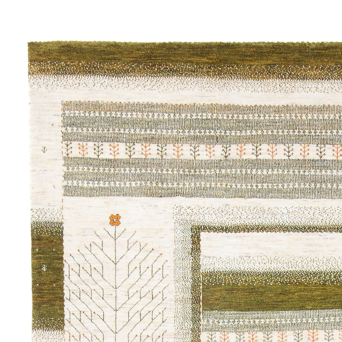 Gabbeh Teppich - Loribaft Perser - 327 x 226 cm - mehrfarbig