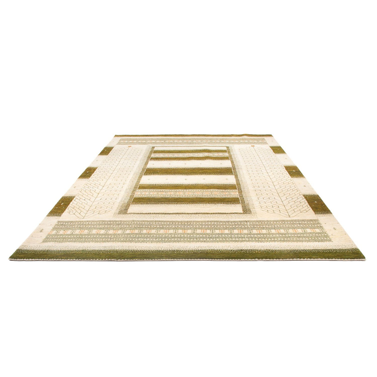 Gabbeh Teppich - Loribaft Perser - 327 x 226 cm - mehrfarbig