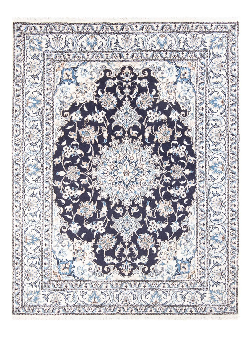 Perserteppich - Nain - Royal - 200 x 155 cm - dunkelblau