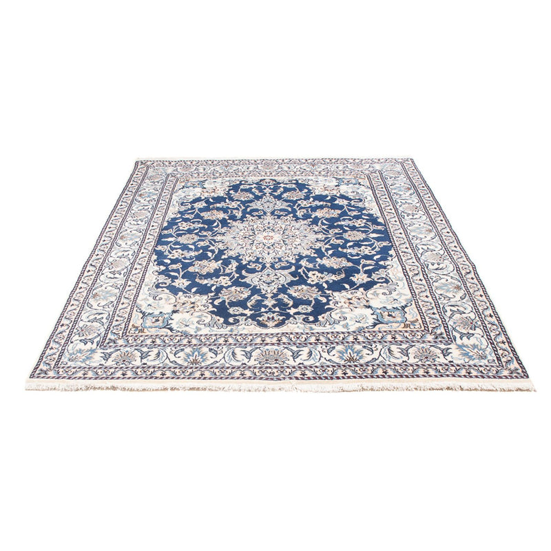Perserteppich - Nain - Royal - 203 x 146 cm - blau