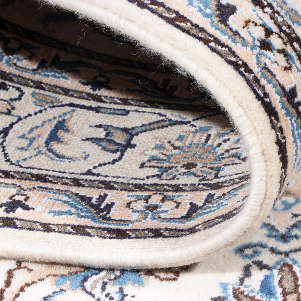 Perserteppich - Nain - Royal - 197 x 149 cm - creme