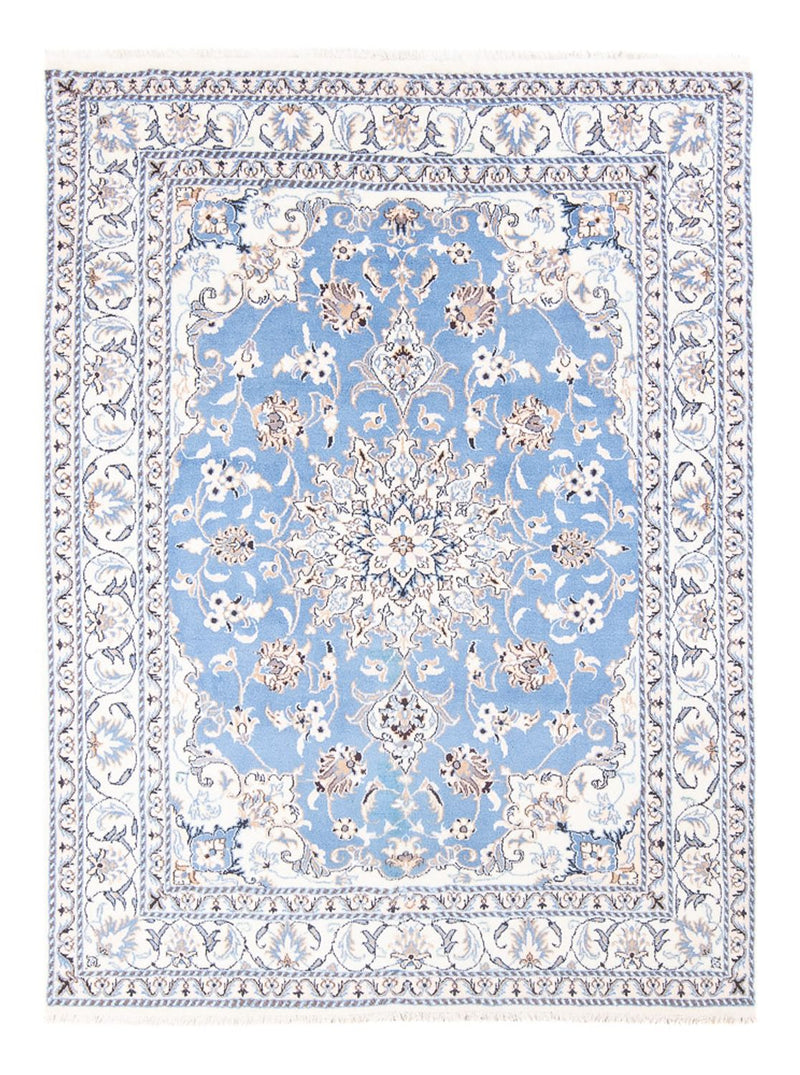 Perserteppich - Nain - Royal - 202 x 150 cm - hellblau