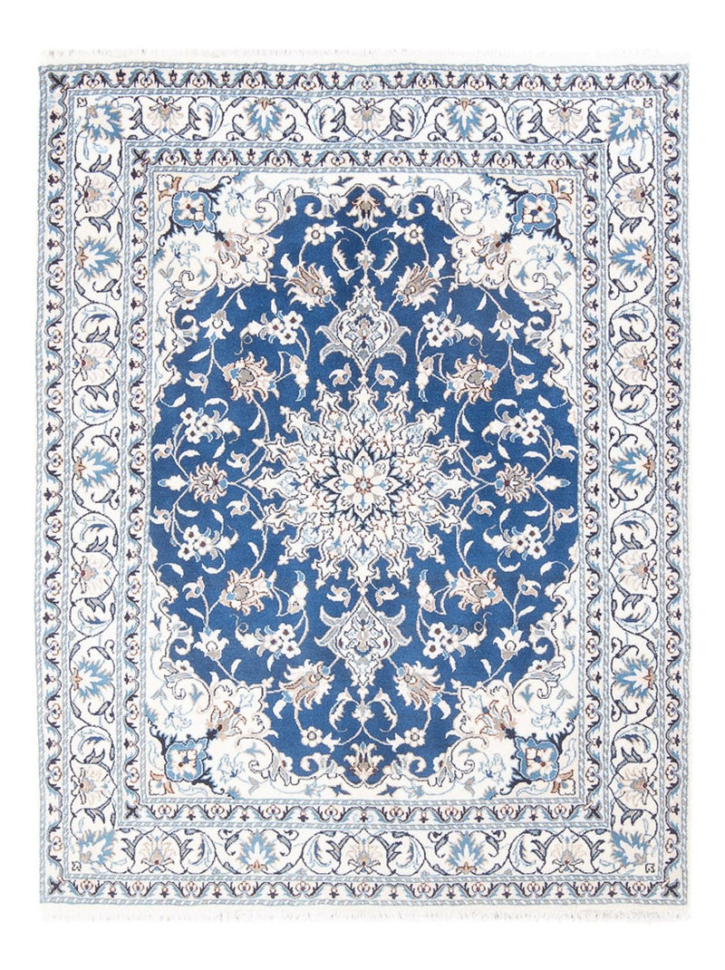 Perserteppich - Nain - Royal - 203 x 146 cm - blau