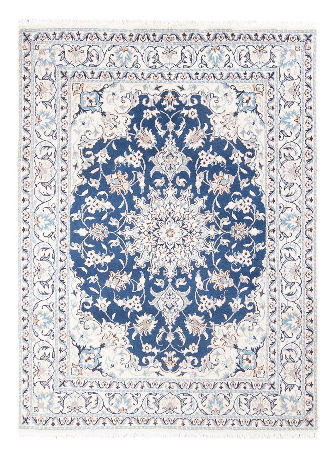 Perserteppich - Nain - Royal - 195 x 145 cm - blau