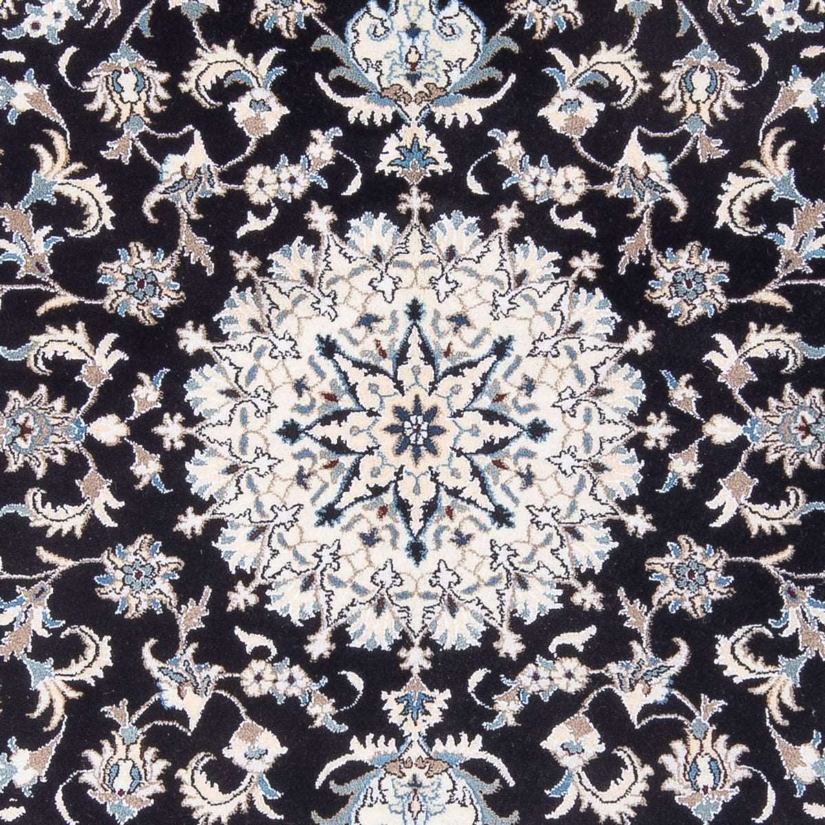 Perserteppich - Nain - 234 x 166 cm - dunkelblau