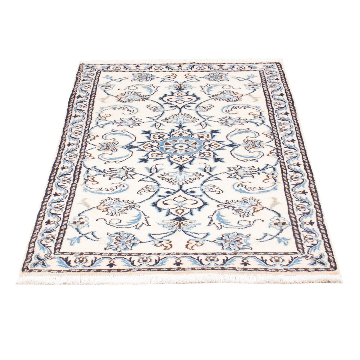 Perserteppich - Nain - 132 x 70 cm - creme
