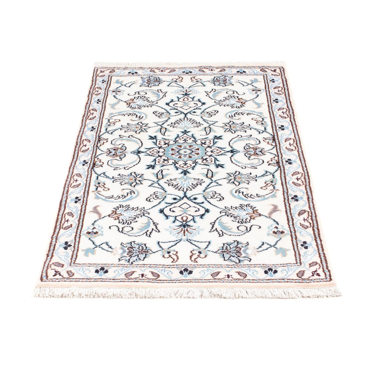 Perserteppich - Nain - 140 x 70 cm - creme