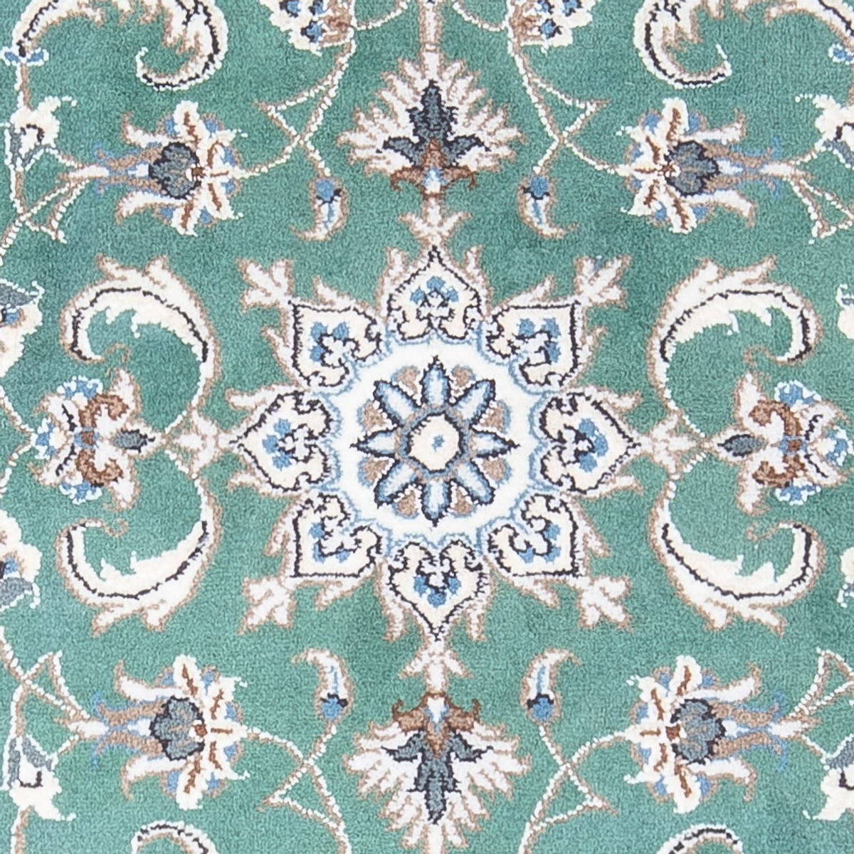 Perserteppich - Nain - 140 x 70 cm - grün