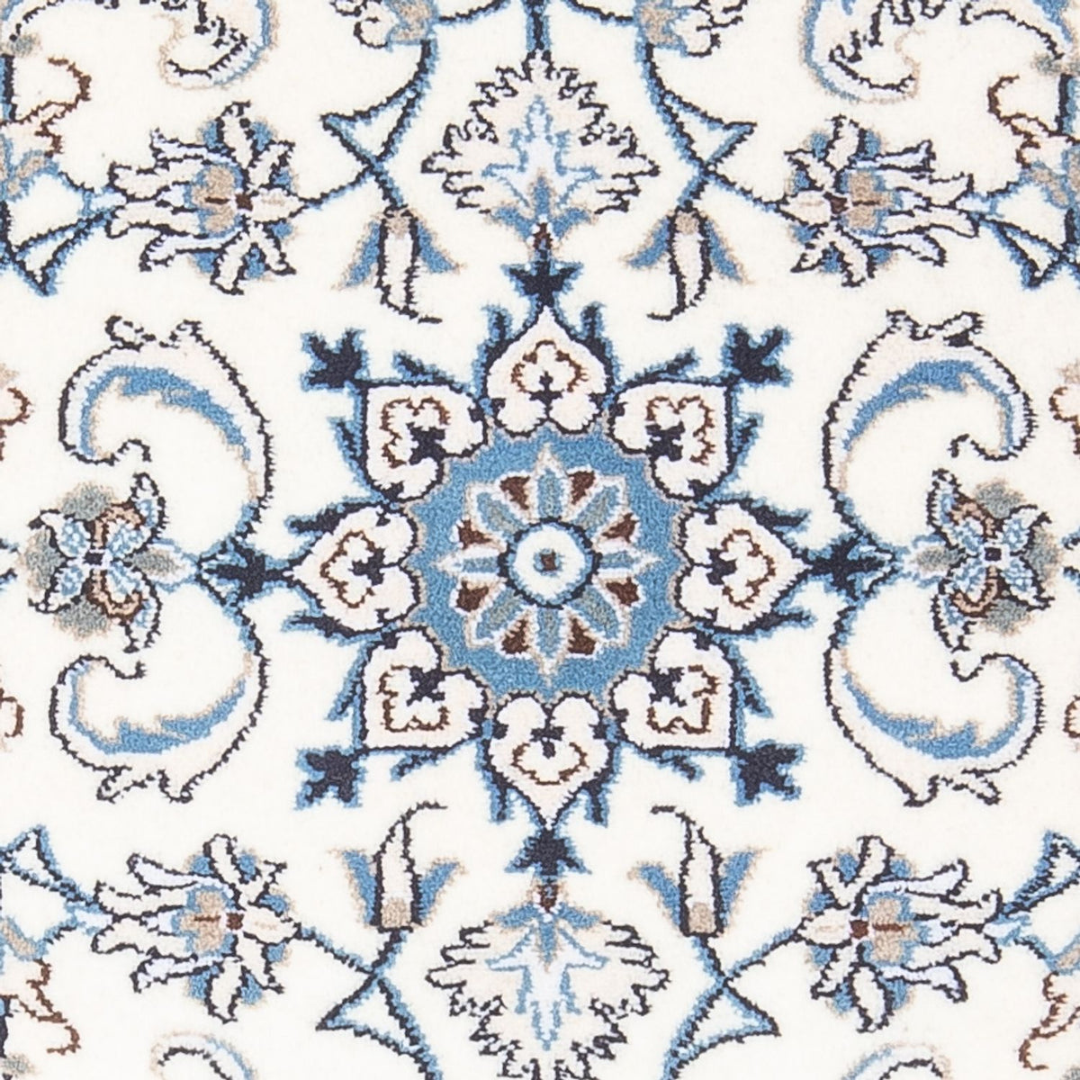 Perserteppich - Nain - 134 x 68 cm - creme