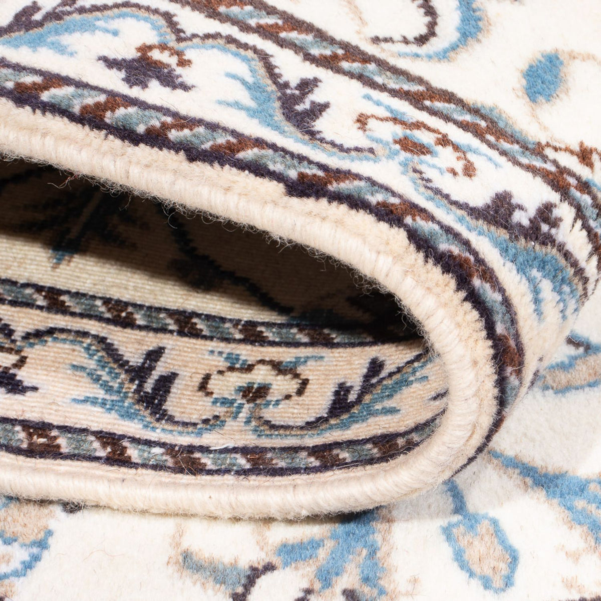 Perserteppich - Nain - 130 x 86 cm - creme