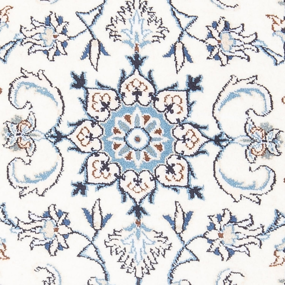 Perserteppich - Nain - 137 x 70 cm - creme